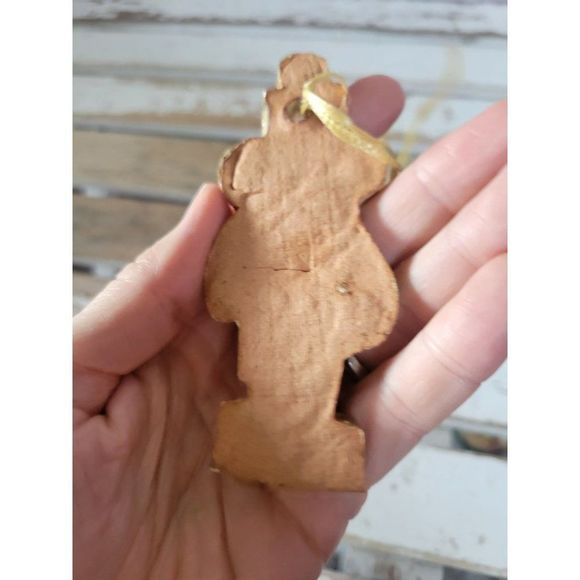 Pottery soldier ornament guard homemade Xmas holiday tree - Picture 3 of 6